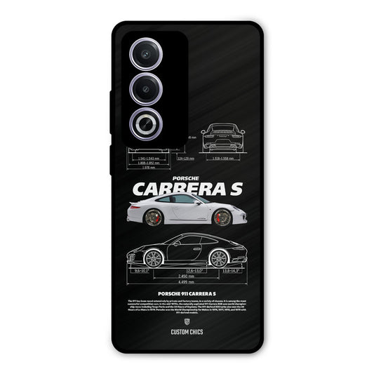 Grey Carrera Oppo A3 Pro Mobile Back Cover - Car&Bike PrintShield Case