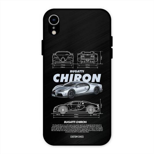 Grey Chiron iPhone XR Mobile Back Cover - Car&Bike PrintShield Case