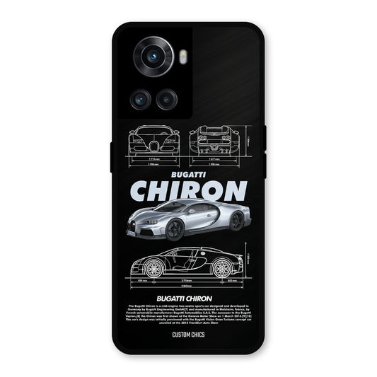 Grey Chiron OnePlus 10R Mobile Back Cover - Car&Bike PrintShield Case