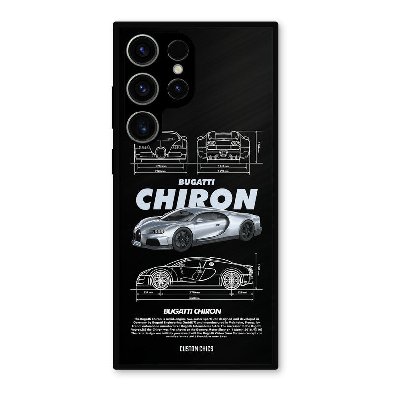 Grey Chiron Samsung Galaxy S23 Ultra Mobile Back Cover - Car&Bike PrintShield Case