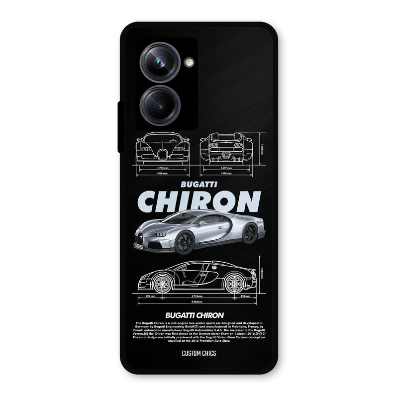 Grey Chiron Realme 10 Pro Mobile Back Cover - Car&Bike PrintShield Case