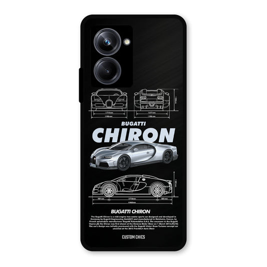 Grey Chiron Realme 10 Pro Mobile Back Cover - Car&Bike PrintShield Case