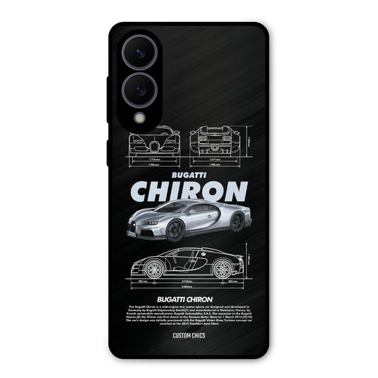 Grey Chiron Samsung Galaxy S25 Edge Mobile Back Cover - Car&Bike PrintShield Case