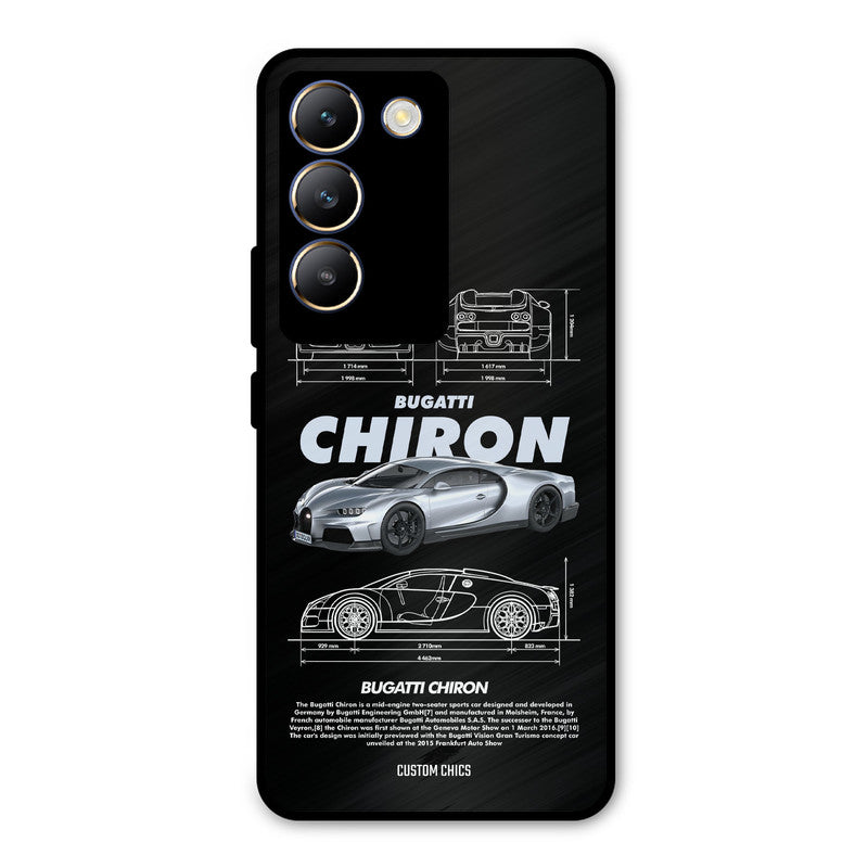 Grey Chiron Vivo Y200e Mobile Back Cover - Car&Bike PrintShield Case