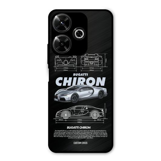 Grey Chiron Redmi 13 5G Mobile Back Cover - Car&Bike PrintShield Case