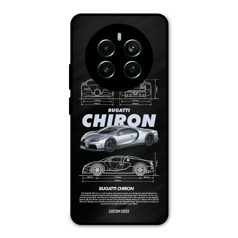 Grey Chiron Realme 12 Plus Mobile Back Cover - Car&Bike PrintShield Case