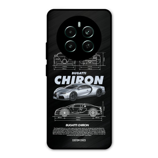 Grey Chiron Realme 12 Plus Mobile Back Cover - Car&Bike PrintShield Case