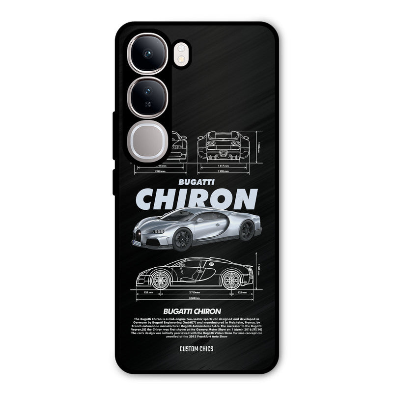 Grey Chiron Vivo Y300 Mobile Back Cover - Car&Bike PrintShield Case