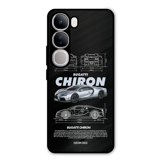 Grey Chiron Vivo Y300 Mobile Back Cover - Car&Bike PrintShield Case