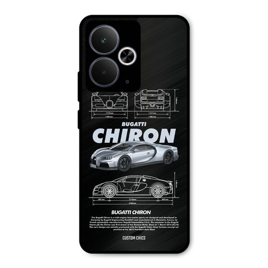 Grey Chiron Realme 14T Mobile Back Cover - Car&Bike PrintShield Case