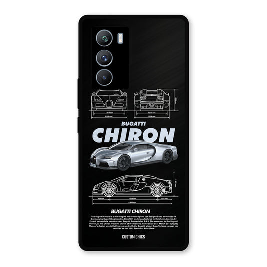 Grey Chiron iQOO 9SE Mobile Back Cover - Car&Bike PrintShield Case