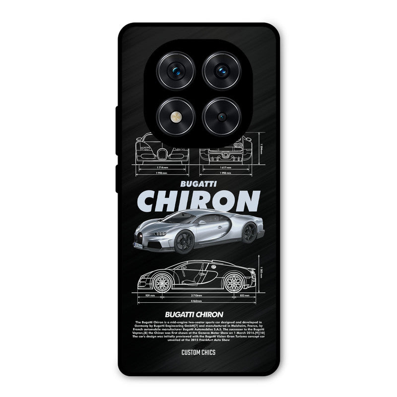 Grey Chiron Poco X7 Mobile Back Cover - Car&Bike PrintShield Case