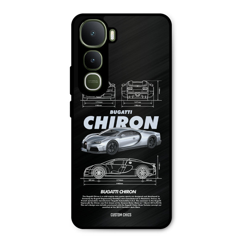 Grey Chiron Vivo Y400 Mobile Back Cover - Car&Bike PrintShield Case