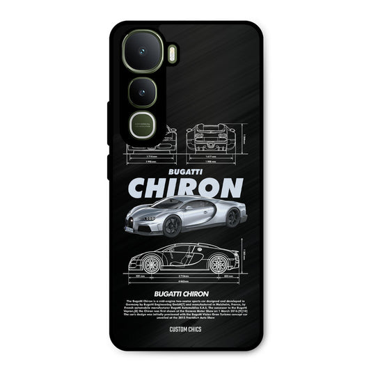 Grey Chiron Vivo Y400 Mobile Back Cover - Car&Bike PrintShield Case