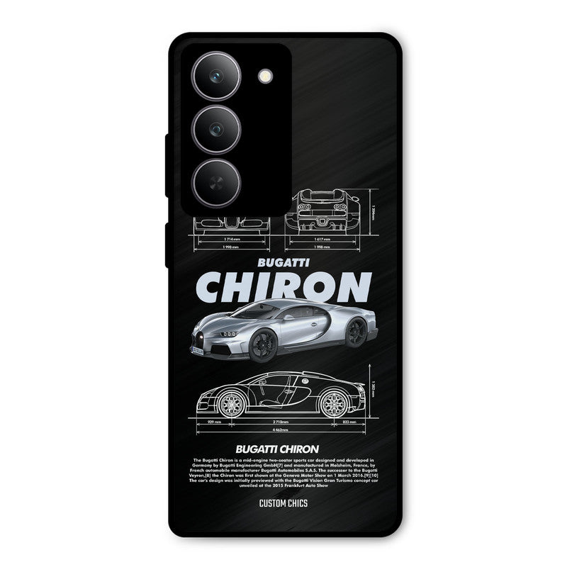 Grey Chiron Realme 14x Mobile Back Cover - Car&Bike PrintShield Case