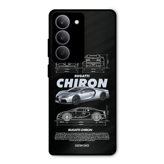 Grey Chiron Realme 14x Mobile Back Cover - Car&Bike PrintShield Case
