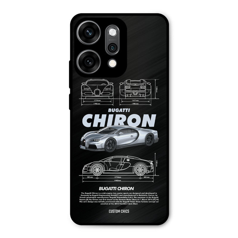 Grey Chiron Oppo Reno 14 Pro Mobile Back Cover - Car&Bike PrintShield Case