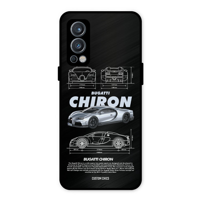 Grey Chiron OnePlus Nord 2 5G Mobile Back Cover - Car&Bike PrintShield Case
