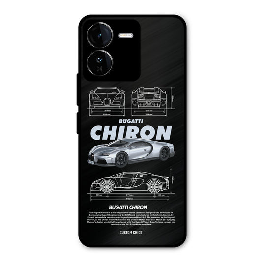 Grey Chiron iQOO Z9 Mobile Back Cover - Car&Bike PrintShield Case