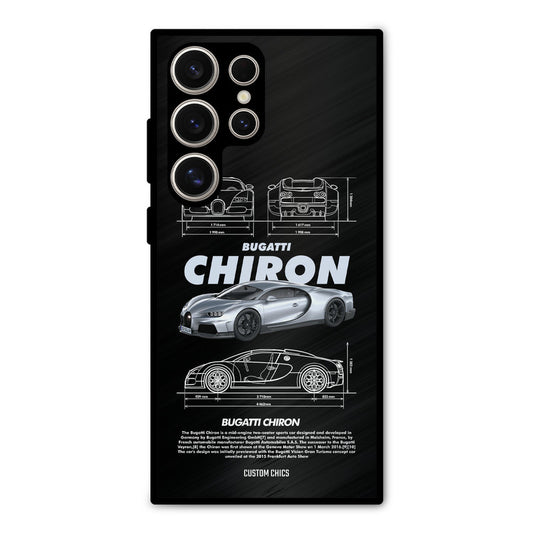 Grey Chiron Samsung Galaxy S24 Ultra Mobile Back Cover - Car&Bike PrintShield Case