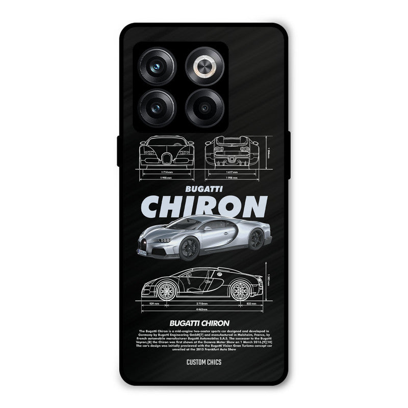 Grey Chiron Oneplus 10T Mobile Back Cover - Car&Bike PrintShield Case
