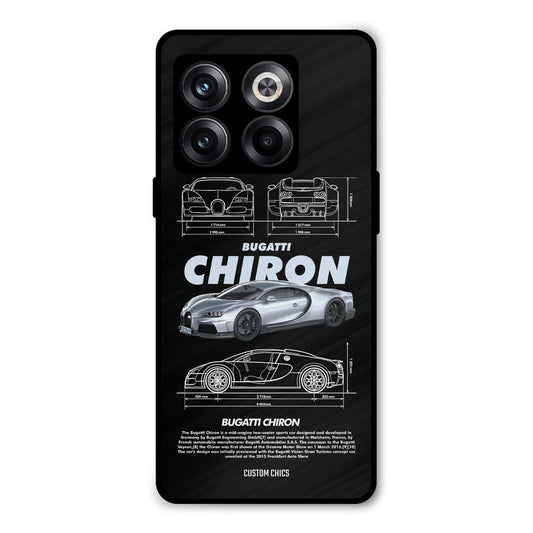 Grey Chiron Oneplus 10T Mobile Back Cover - Car&Bike PrintShield Case