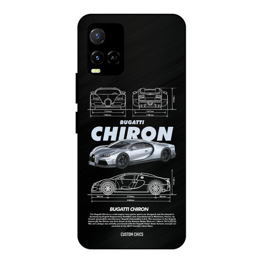 Grey Chiron Vivo Y33s Mobile Back Cover - Car&Bike PrintShield Case