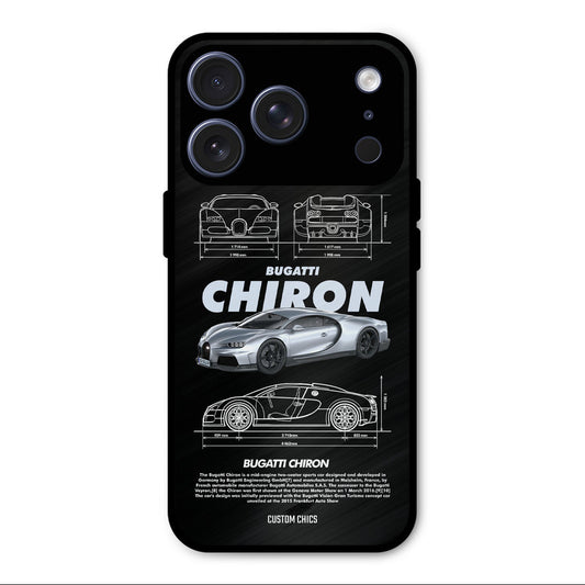 Grey Chiron iPhone 17 Pro Max Mobile Back Cover - Car&Bike PrintShield Case