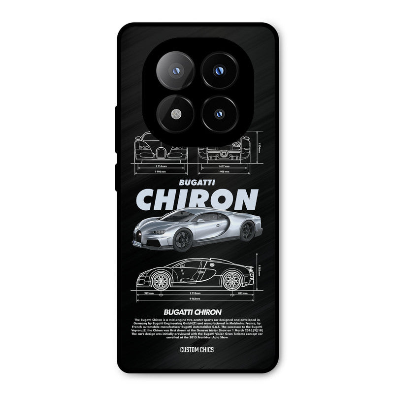 Grey Chiron Redmi Note 14 Pro Plus 5G Mobile Back Cover - Car&Bike PrintShield Case