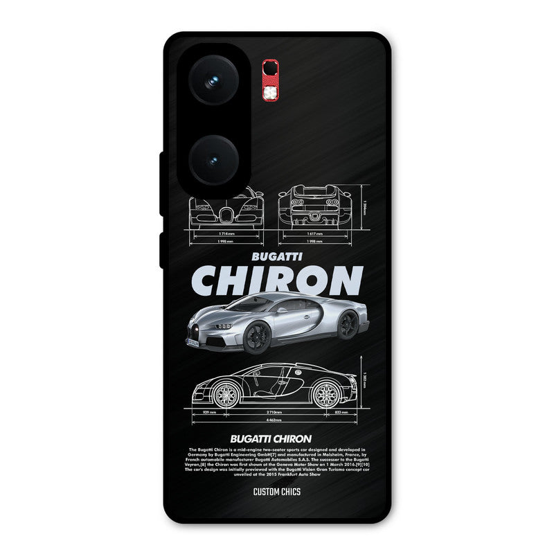 Grey Chiron iQOO Neo 9 Pro Mobile Back Cover - Car&Bike PrintShield Case