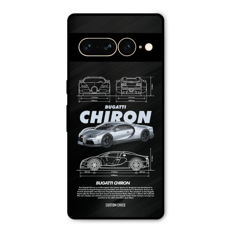 Grey Chiron Google Pixel 7 Pro Mobile Back Cover - Car&Bike PrintShield Case