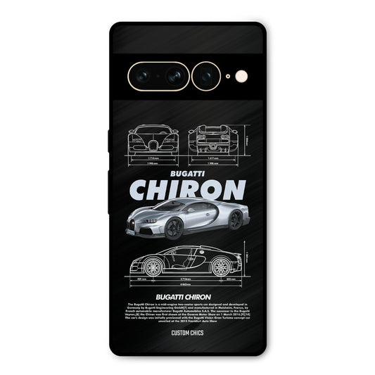 Grey Chiron Google Pixel 7 Pro Mobile Back Cover - Car&Bike PrintShield Case