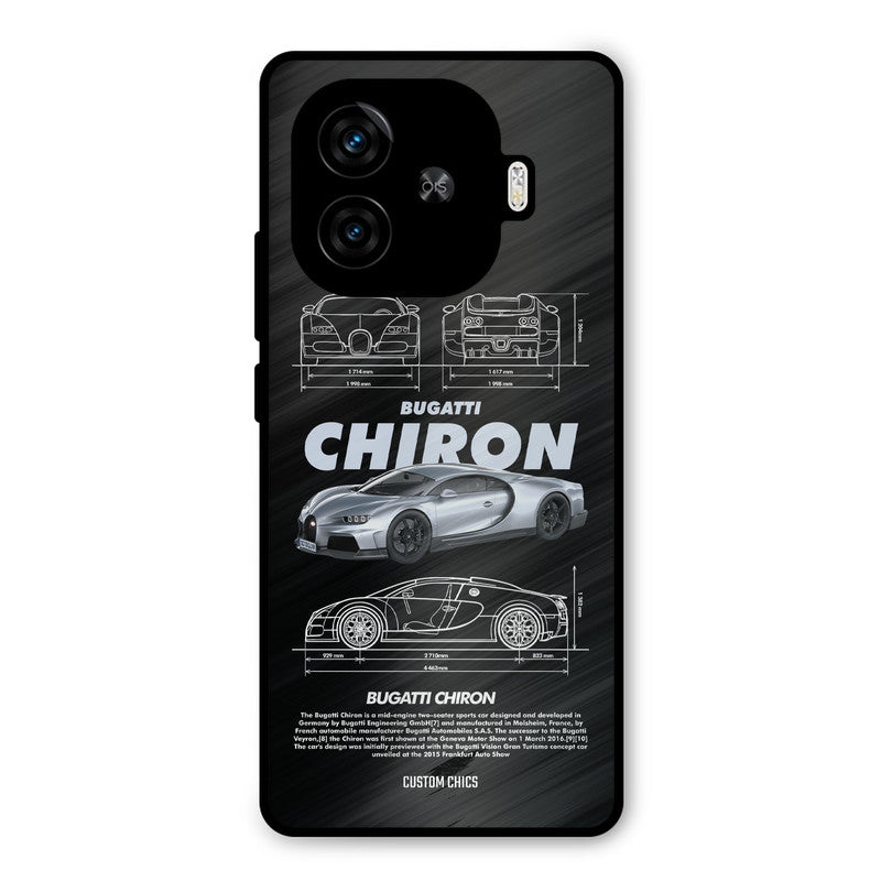 Grey Chiron iQoo Neo 10R Mobile Back Cover - Car&Bike PrintShield Case