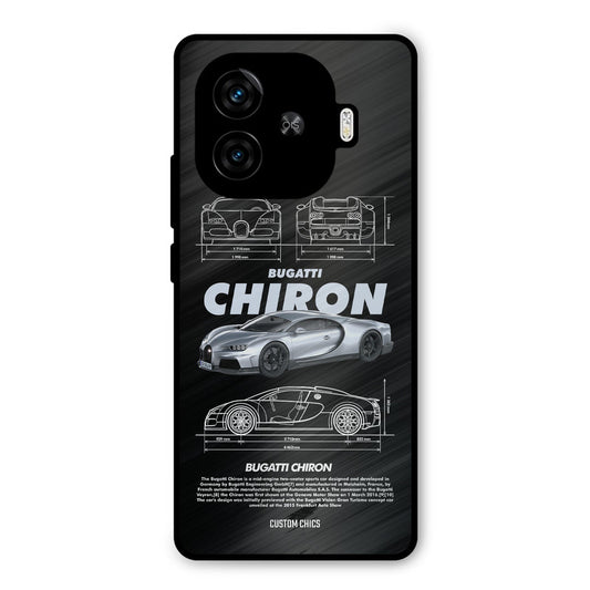 Grey Chiron iQoo Neo 10R Mobile Back Cover - Car&Bike PrintShield Case