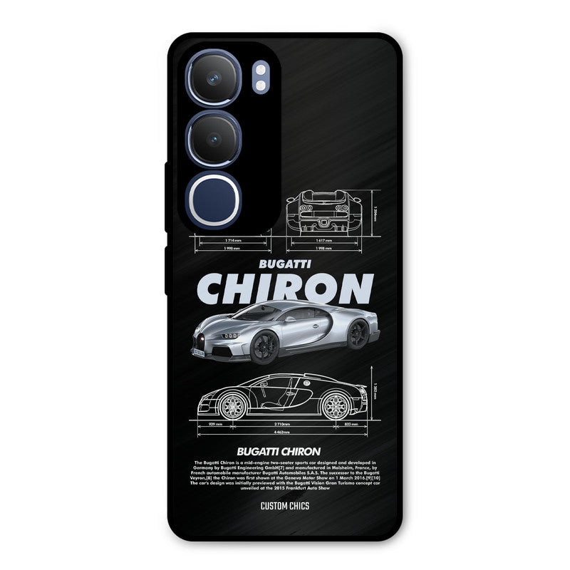 Grey Chiron Vivo Y29 Mobile Back Cover - Car&Bike PrintShield Case