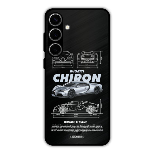 Grey Chiron Samsung Galaxy S24 Plus Mobile Back Cover - Car&Bike PrintShield Case