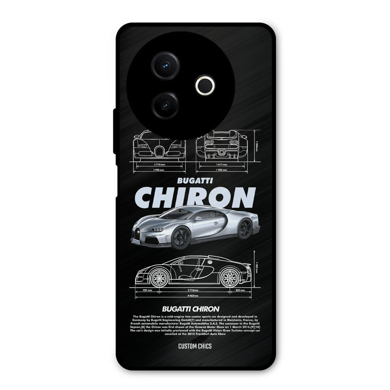 Grey Chiron Vivo Y39 Mobile Back Cover - Car&Bike PrintShield Case