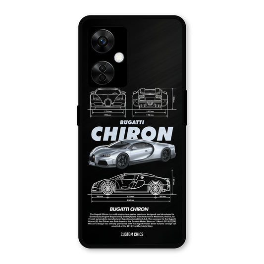 Grey Chiron OnePlus Nord CE 3 Lite Mobile Back Cover - Car&Bike PrintShield Case