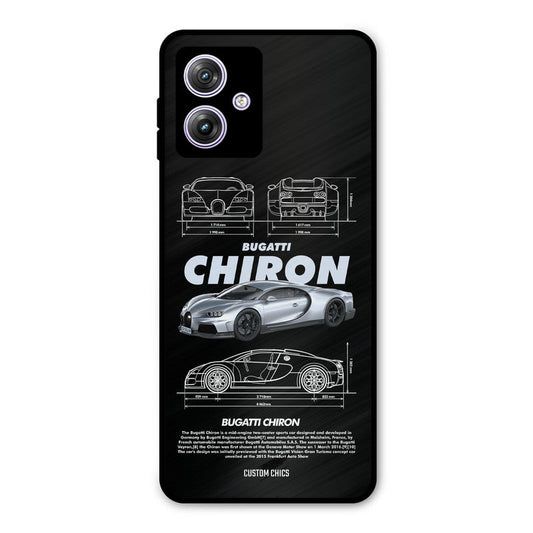 Grey Chiron Moto G54 Mobile Back Cover - Car&Bike PrintShield Case