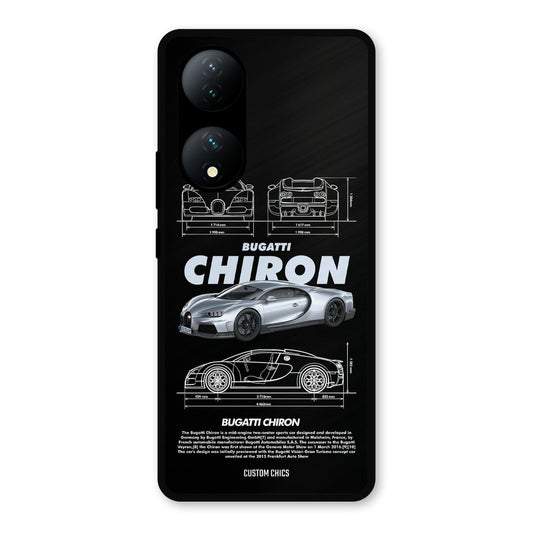 Grey Chiron Vivo Y100 Mobile Back Cover - Car&Bike PrintShield Case