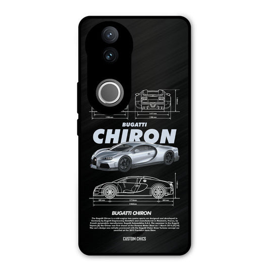 Grey Chiron iQOO Z10R Mobile Back Cover - Car&Bike PrintShield Case