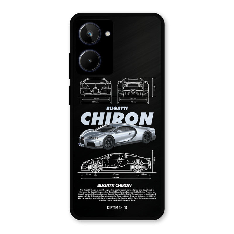 Grey Chiron Realme 10 Mobile Back Cover - Car&Bike PrintShield Case