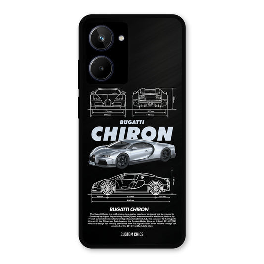Grey Chiron Realme 10 Mobile Back Cover - Car&Bike PrintShield Case