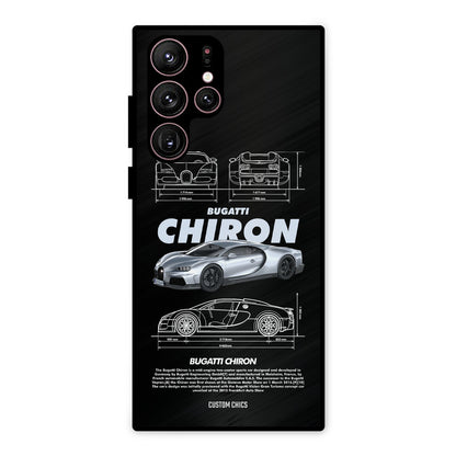 Grey Chiron Samsung Galaxy S22 Ultra Mobile Back Cover - Car&Bike PrintShield Case
