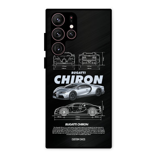 Grey Chiron Samsung Galaxy S22 Ultra Mobile Back Cover - Car&Bike PrintShield Case