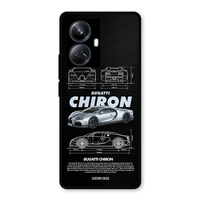Grey Chiron Realme 10 Pro Plus Mobile Back Cover - Car&Bike PrintShield Case