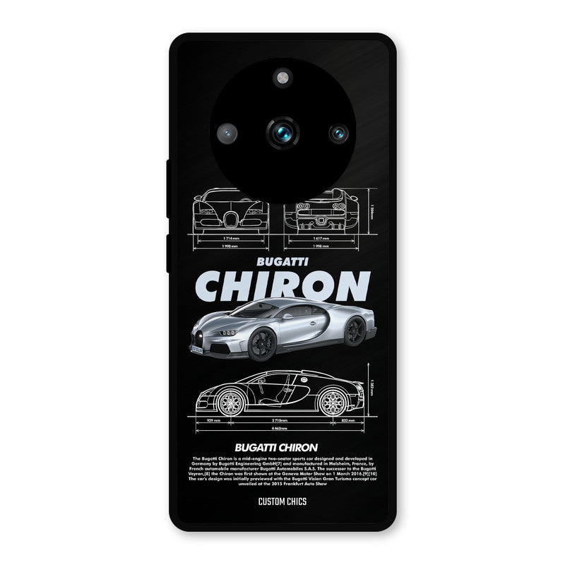 Grey Chiron Realme Narzo 60 Pro Mobile Back Cover - Car&Bike PrintShield Case