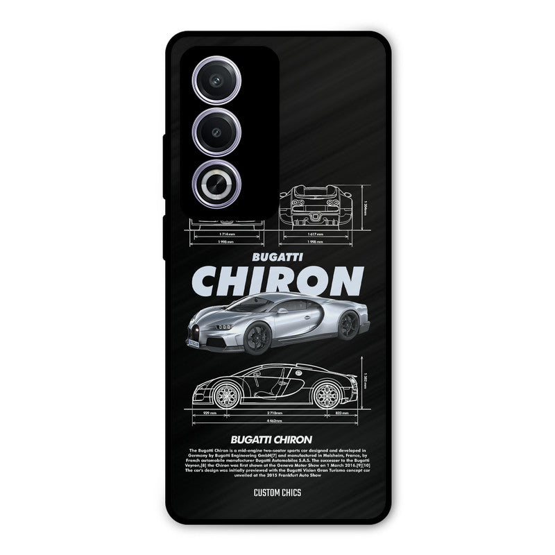 Grey Chiron Oppo A3 Pro Mobile Back Cover - Car&Bike PrintShield Case