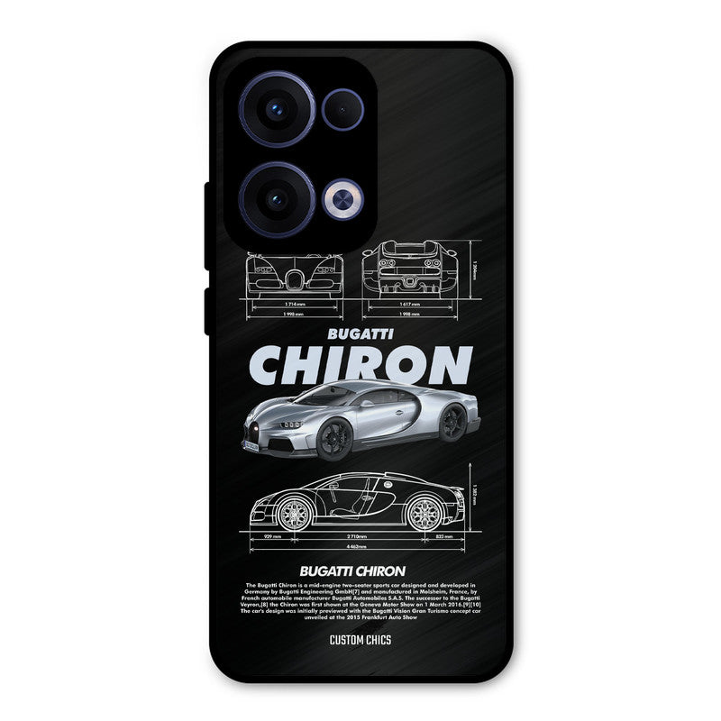 Grey Chiron Oppo Reno 13 5G Mobile Back Cover - Car&Bike PrintShield Case