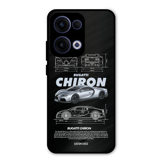 Grey Chiron Oppo Reno 13 5G Mobile Back Cover - Car&Bike PrintShield Case